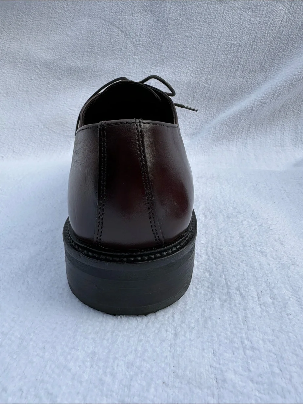 Like New Kenneth Cole Made in Italy Men’s  Leather Shoes Dark Brown Size 10